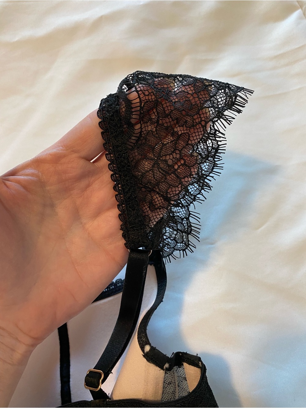 NWT! Victoria's Secret Black Lace Underwire Corset Bra - Picture 7 of 9